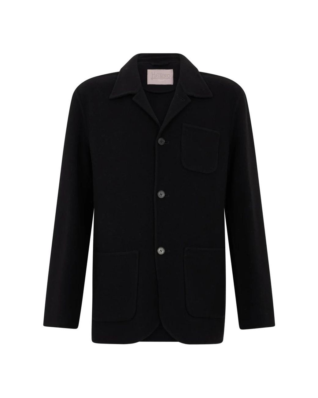 Herno Black Blazers for men