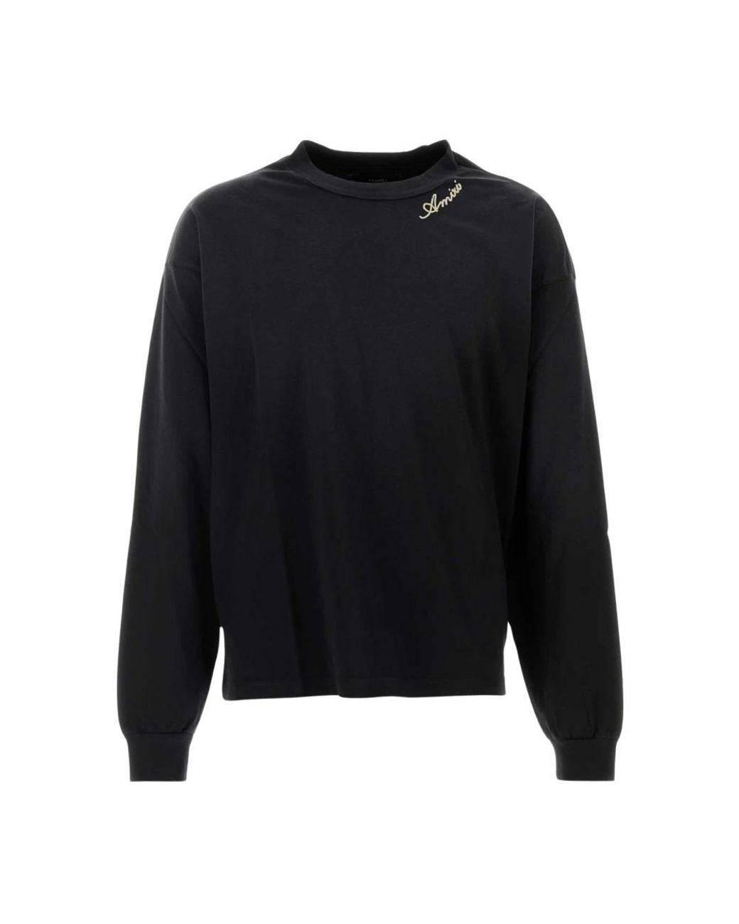 Amiri Black Long Sleeve T-Shirts for men