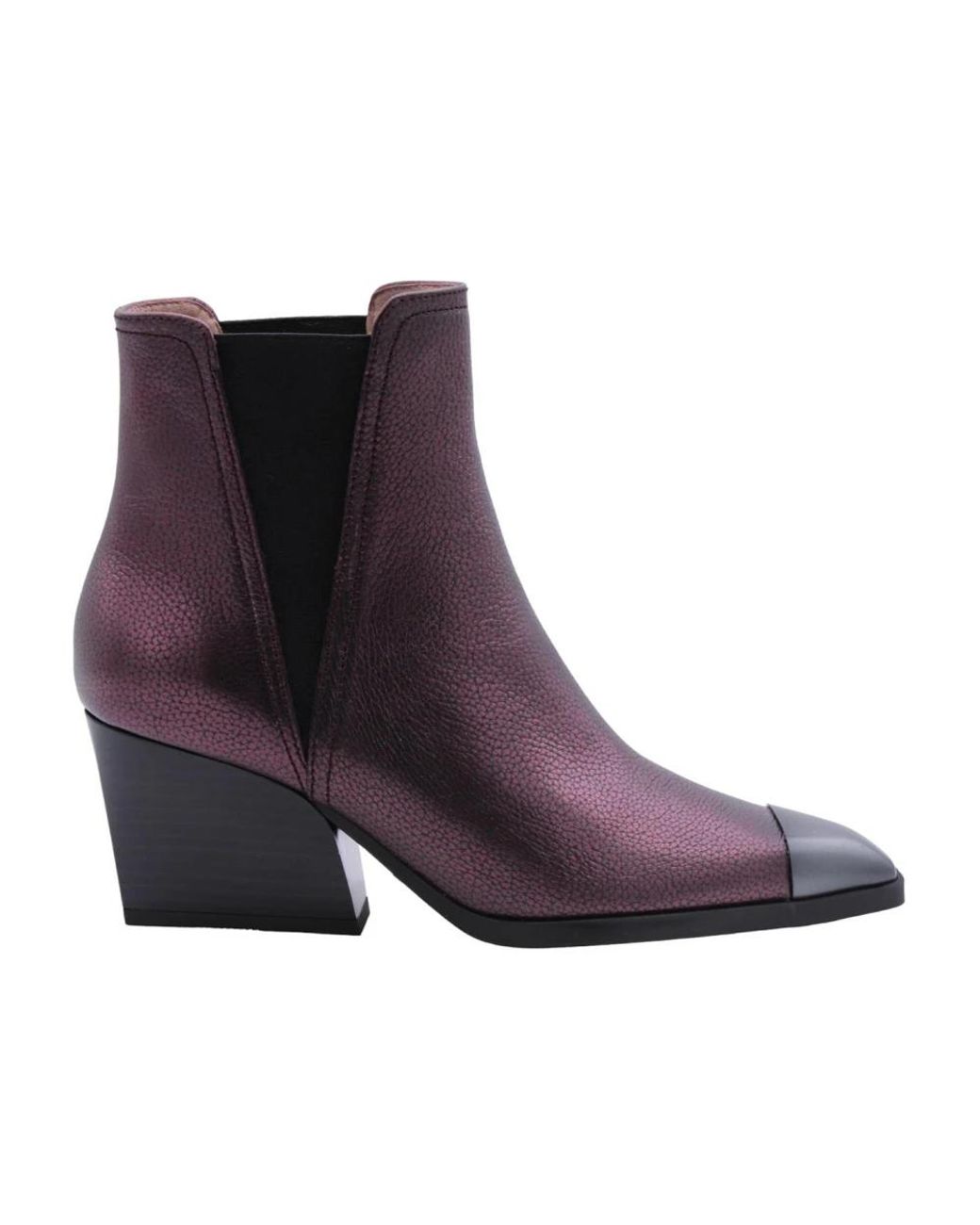 Hispanitas Purple Cowboy & Biker Boots