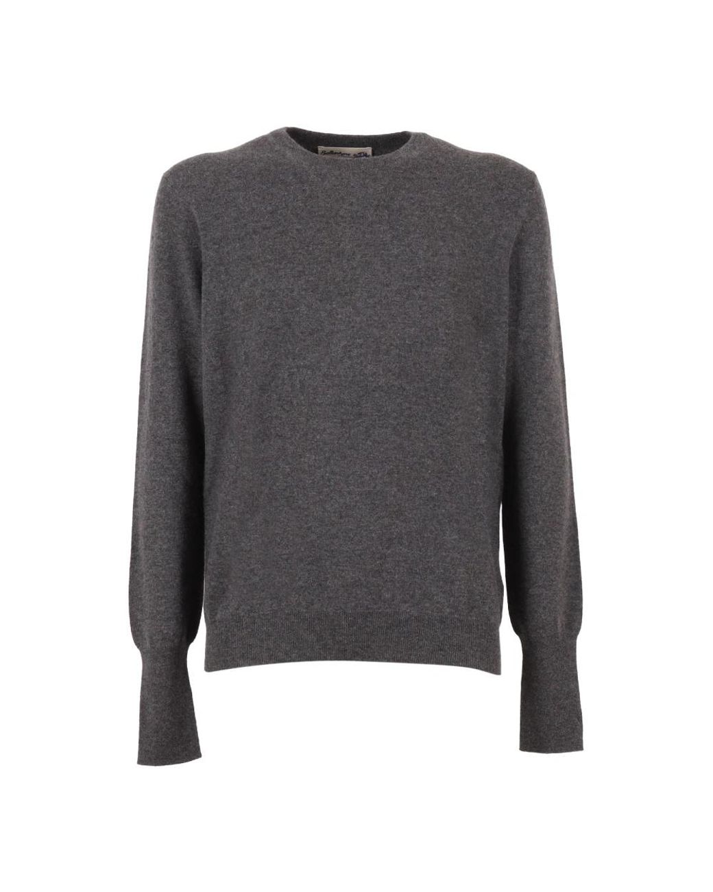 Ballantyne Gray Cashmere Knitwear for men
