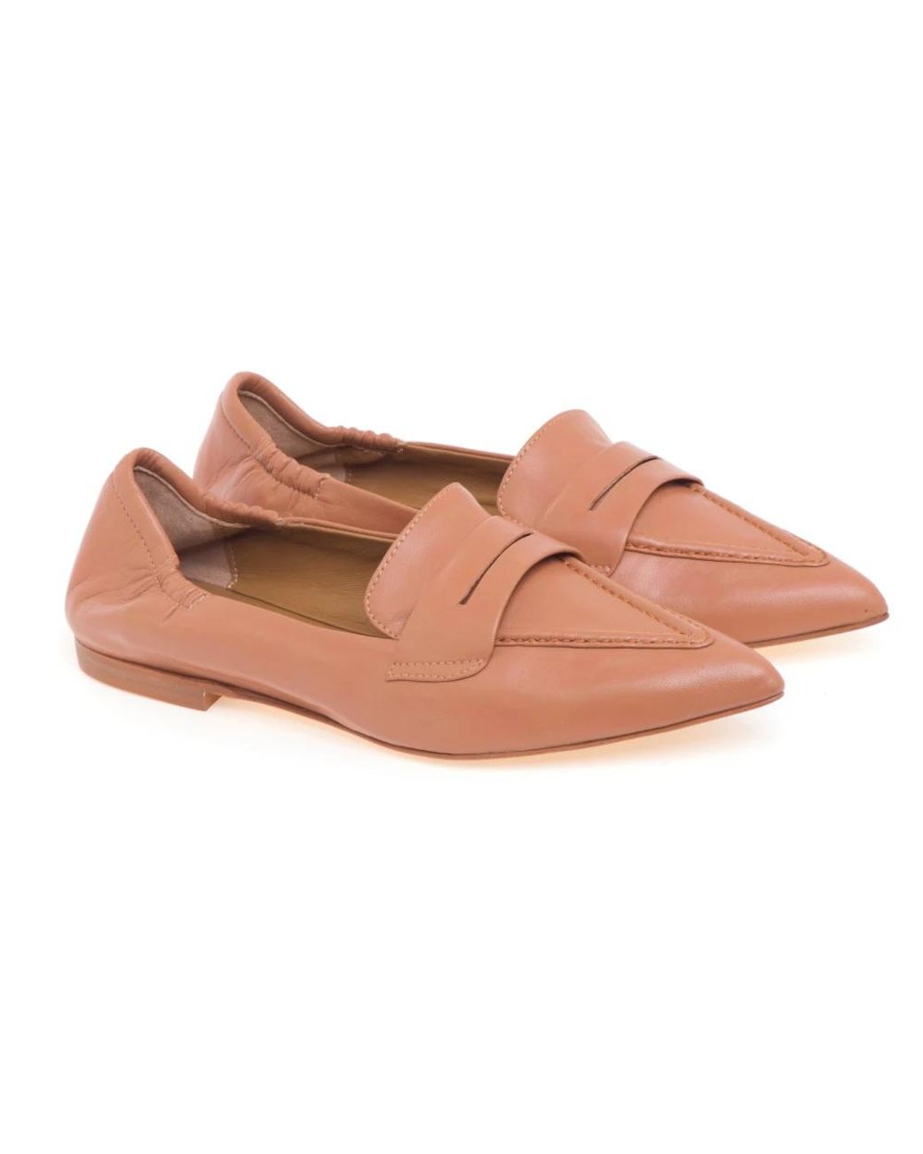 Anna F. Pink Loafers
