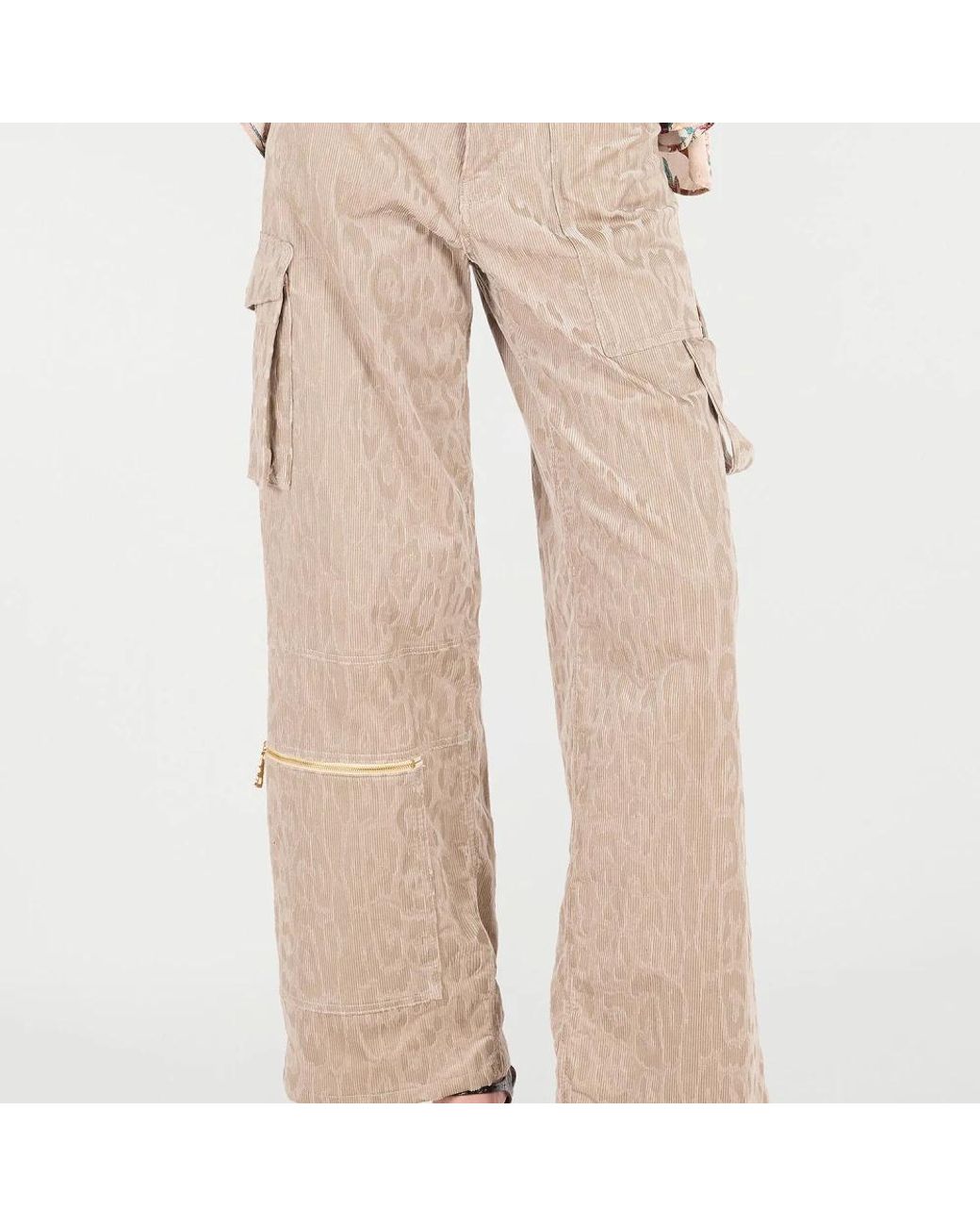 Roberto Cavalli Natural Wide Trousers