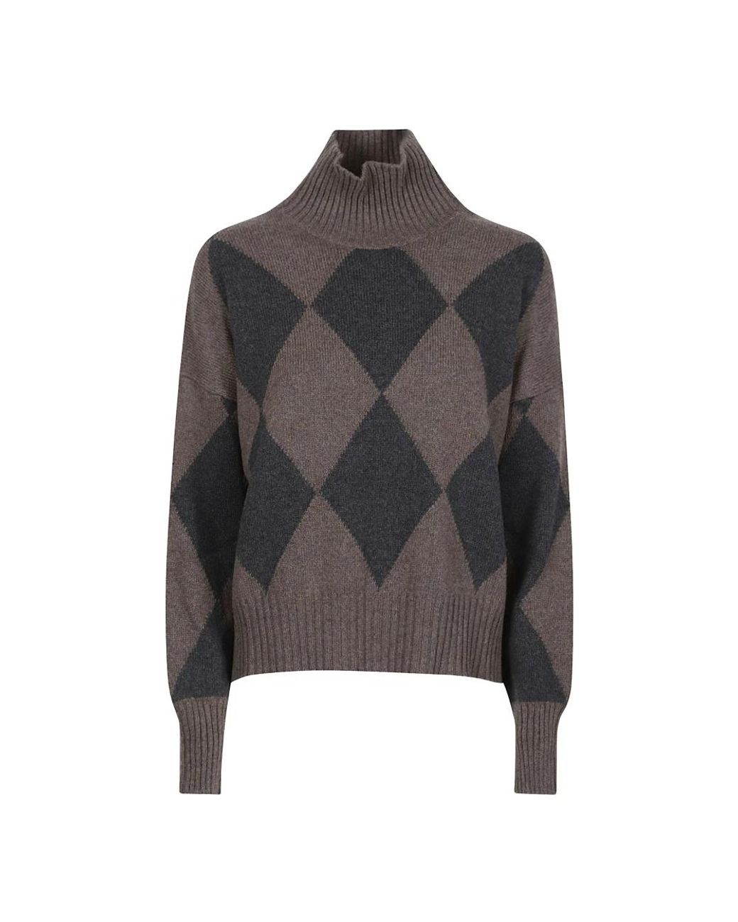 Aragona Turtle Neck Sweater in het Gray
