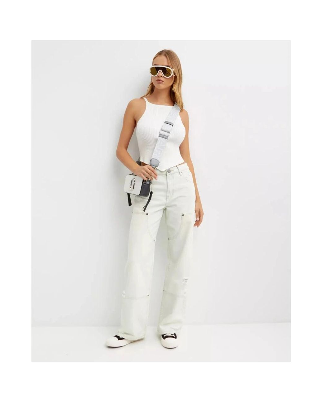 One Teaspoon Natural Straight Fit Jeans