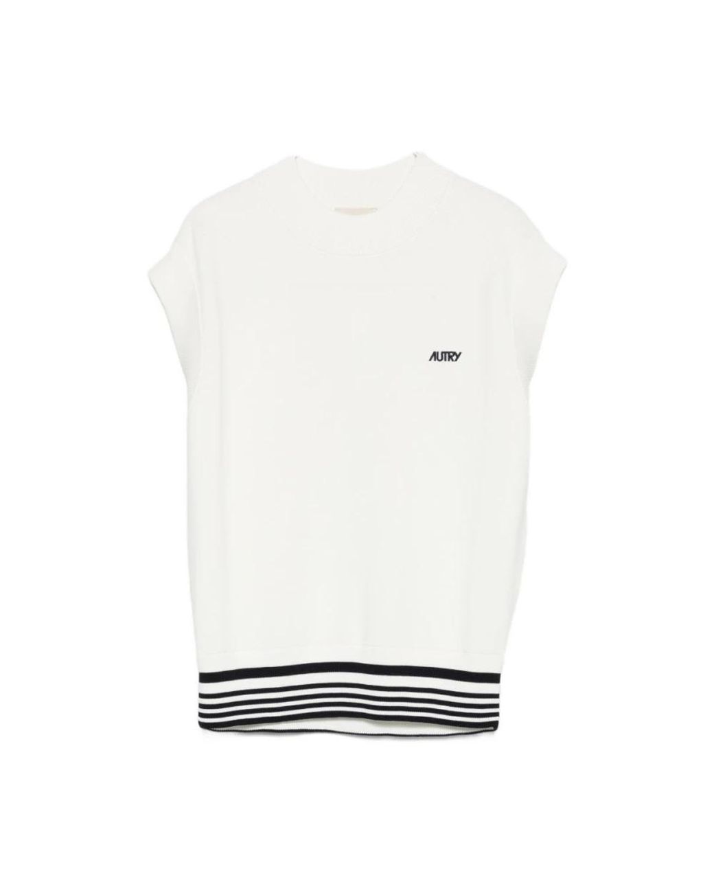 Sleeveless Tops Autry de color White