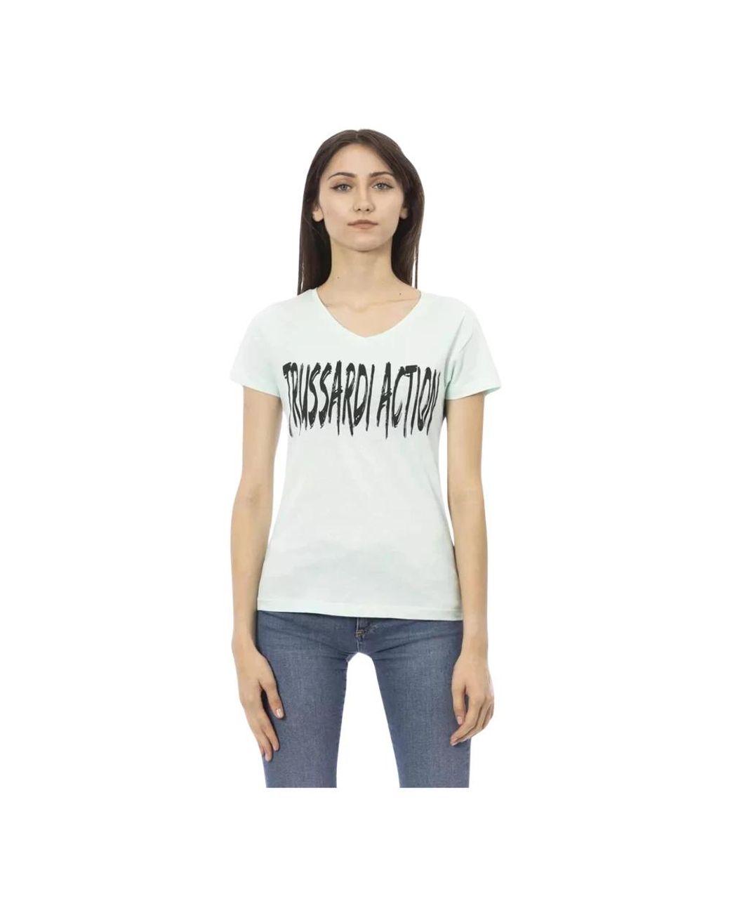 Trussardi White T-Shirts