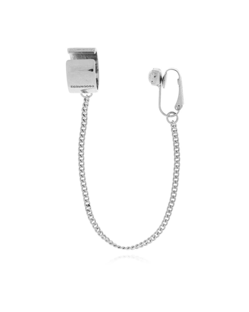 DSquared² Messing Ohrklemme in Metallic für Herren