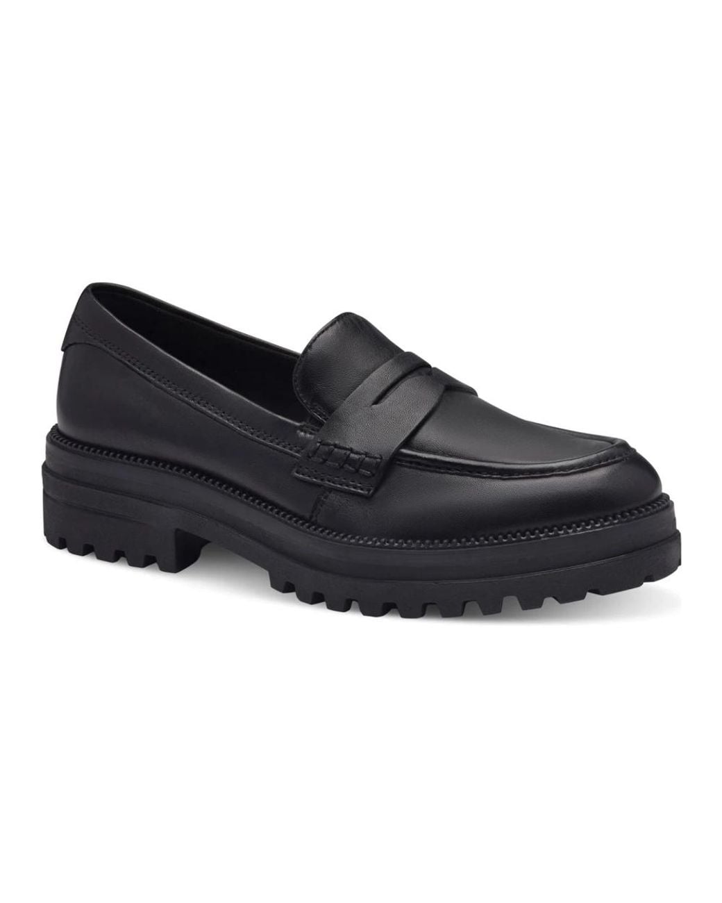 Tamaris Black Loafers