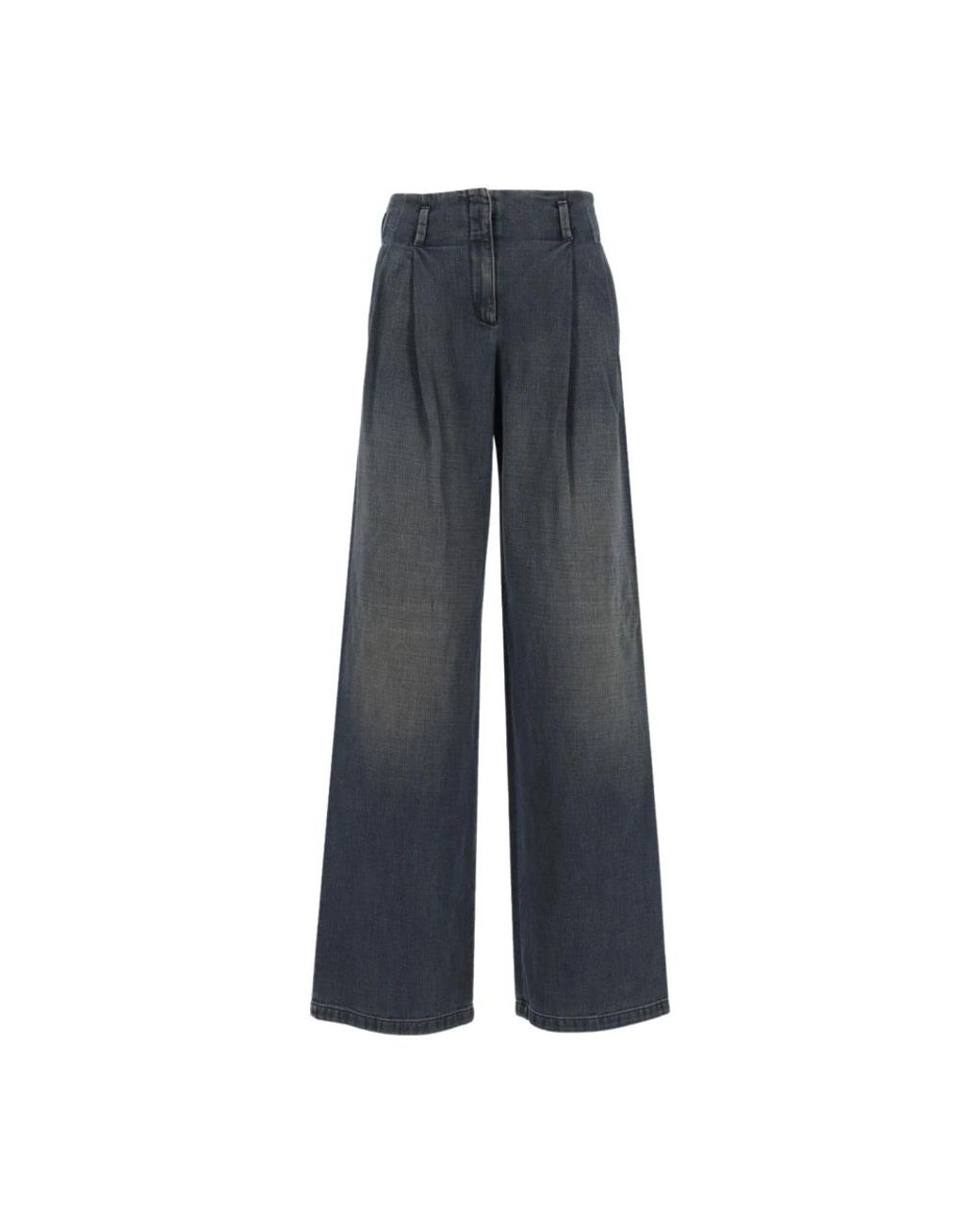 Golden Goose Deluxe Brand Blue Wide Jeans