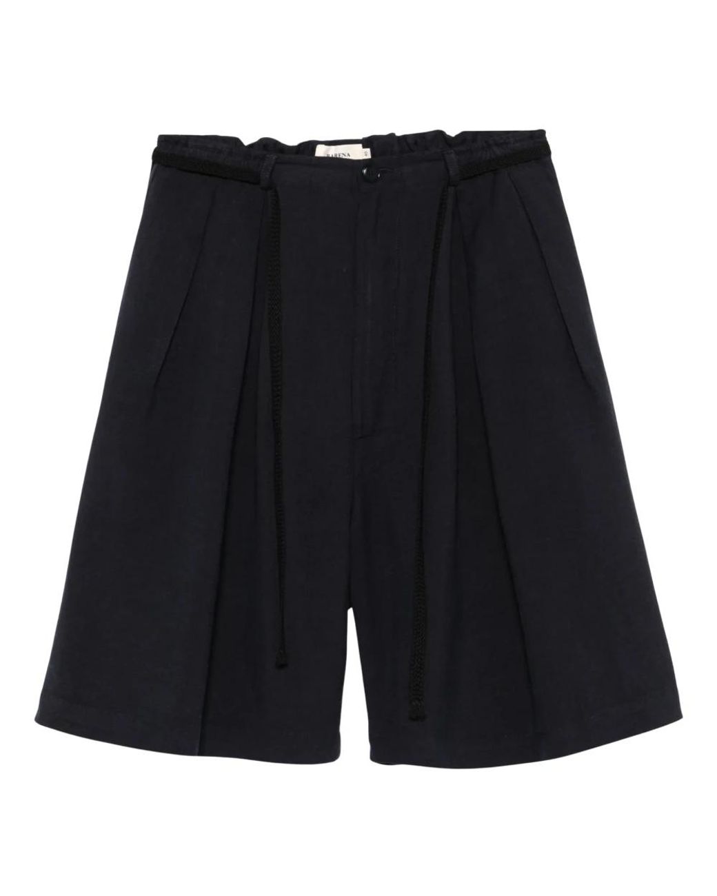 Barena Black Short Shorts