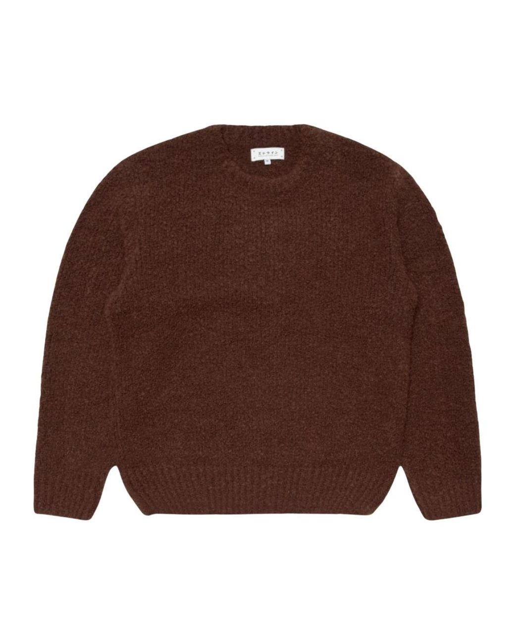 Edwin Brown Round-Neck Knitwear for men