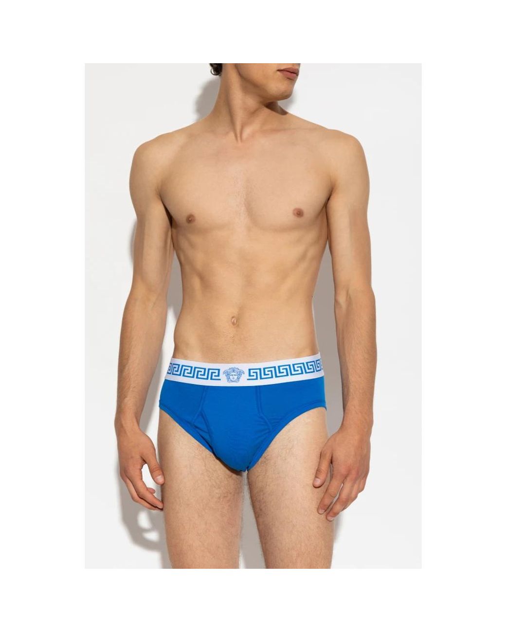 Bottoms di Versace in Blue da Uomo