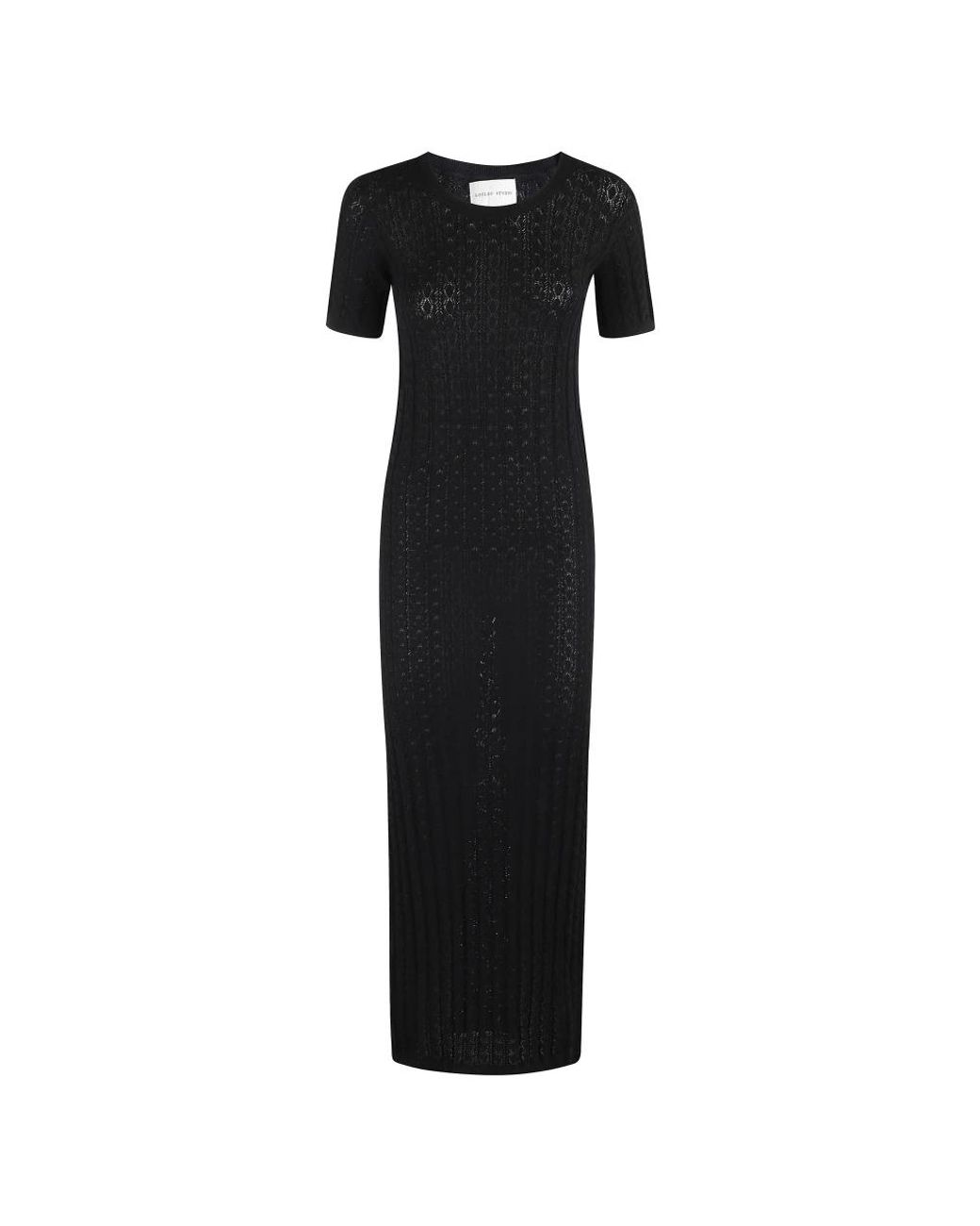 Loulou de Saison Black Knitted Dresses