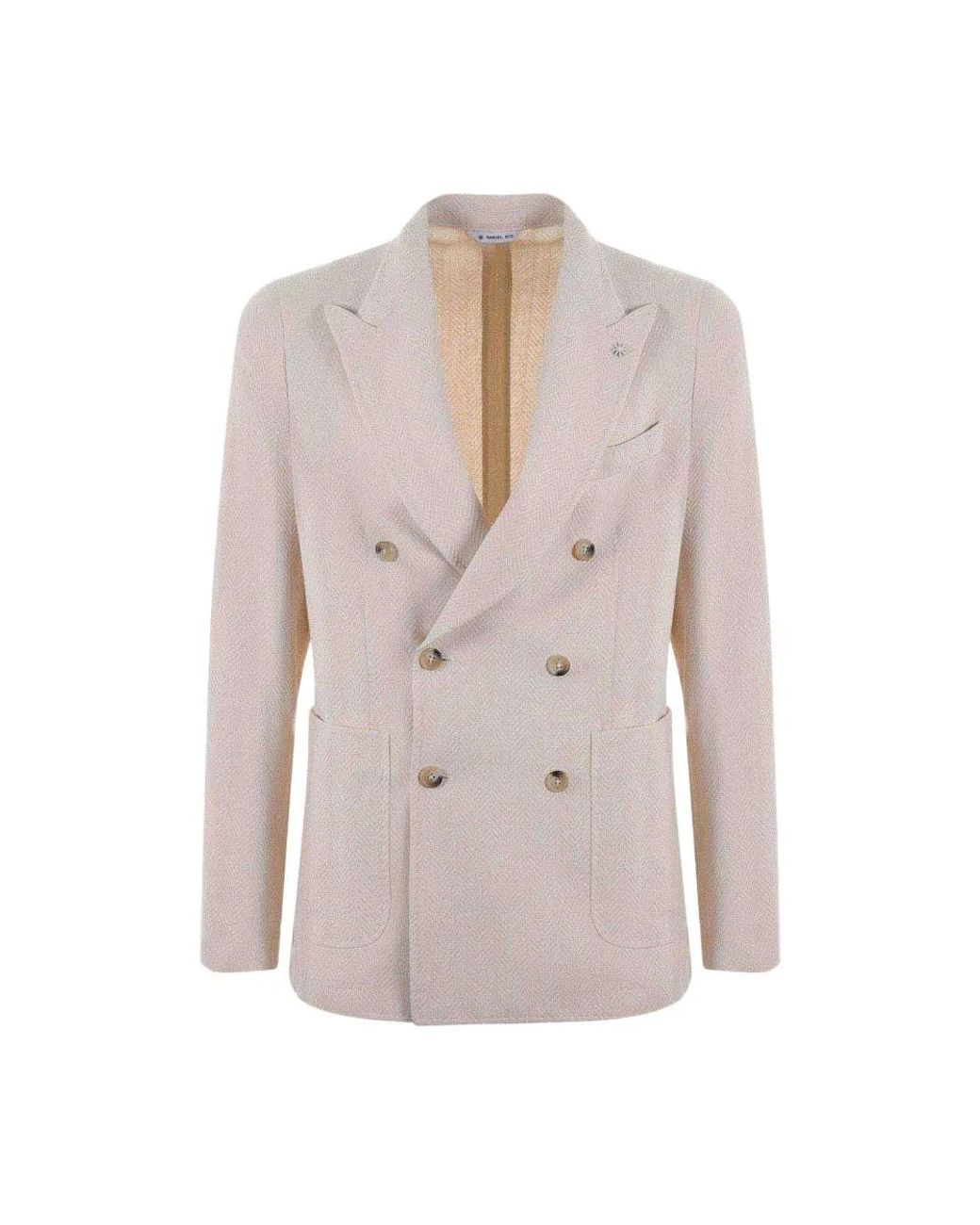 Manuel Ritz Gray Blazers for men