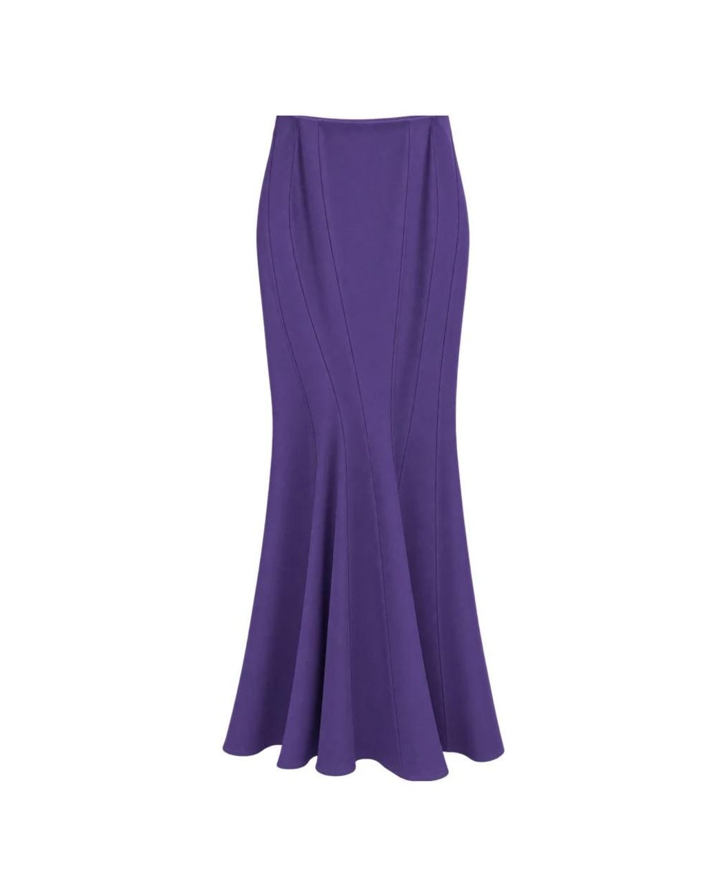Erika Cavallini Semi Couture Purple Maxi Skirts