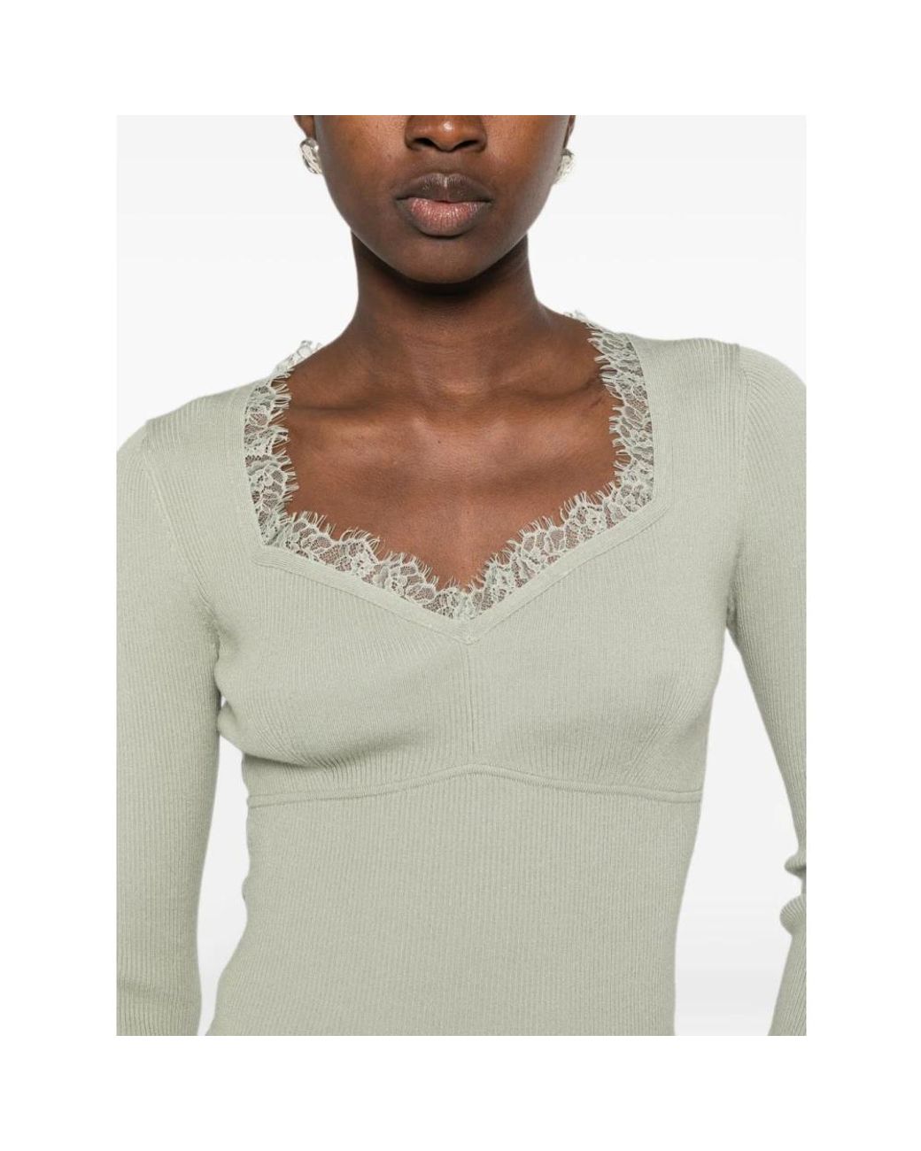 Twinset Green Strickpullover