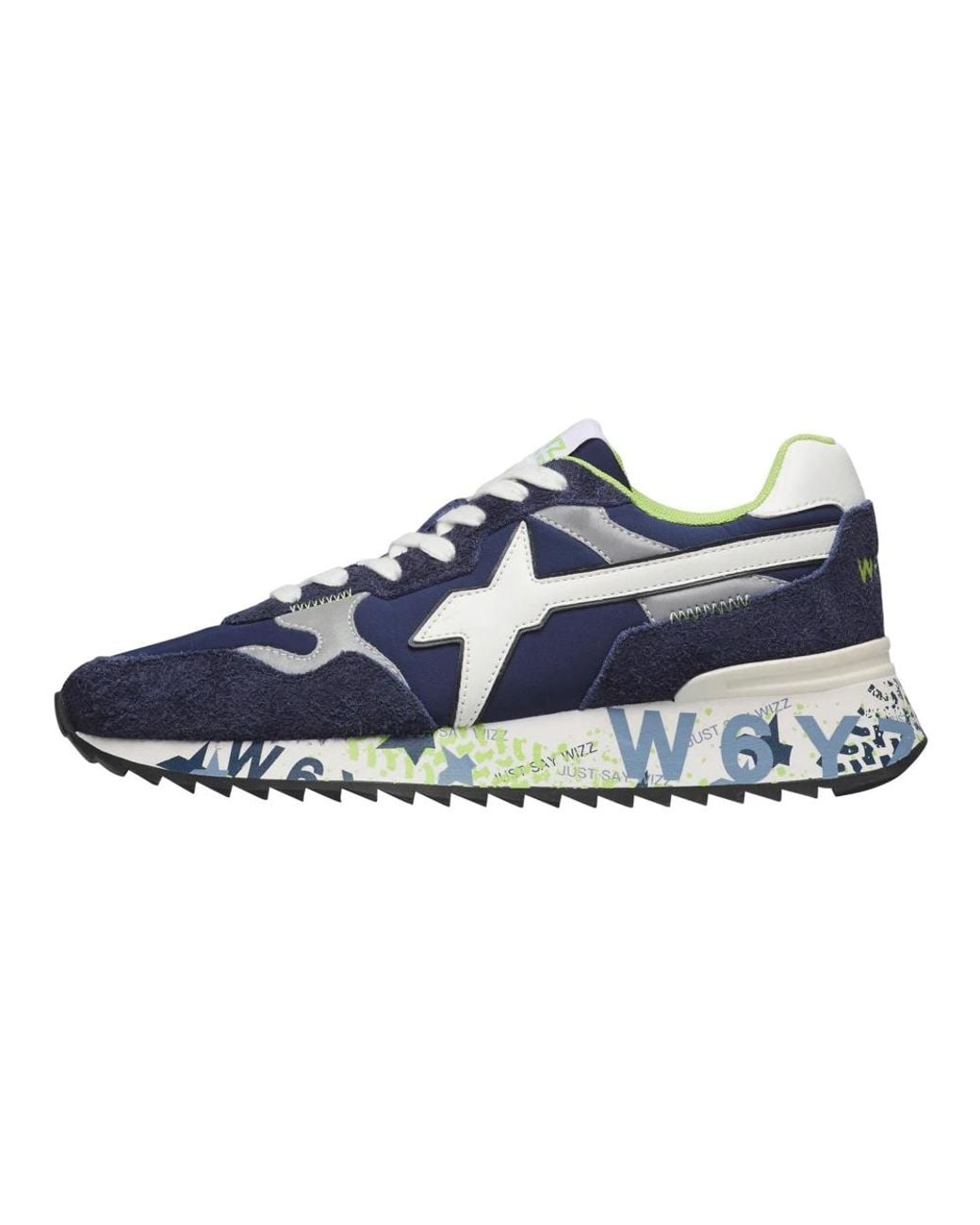 W6yz Blue Sneakers for men