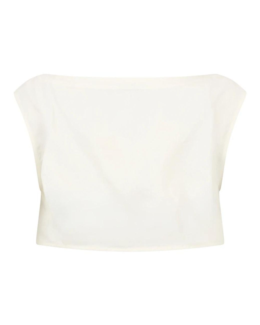 LeKasha White Sleeveless Tops
