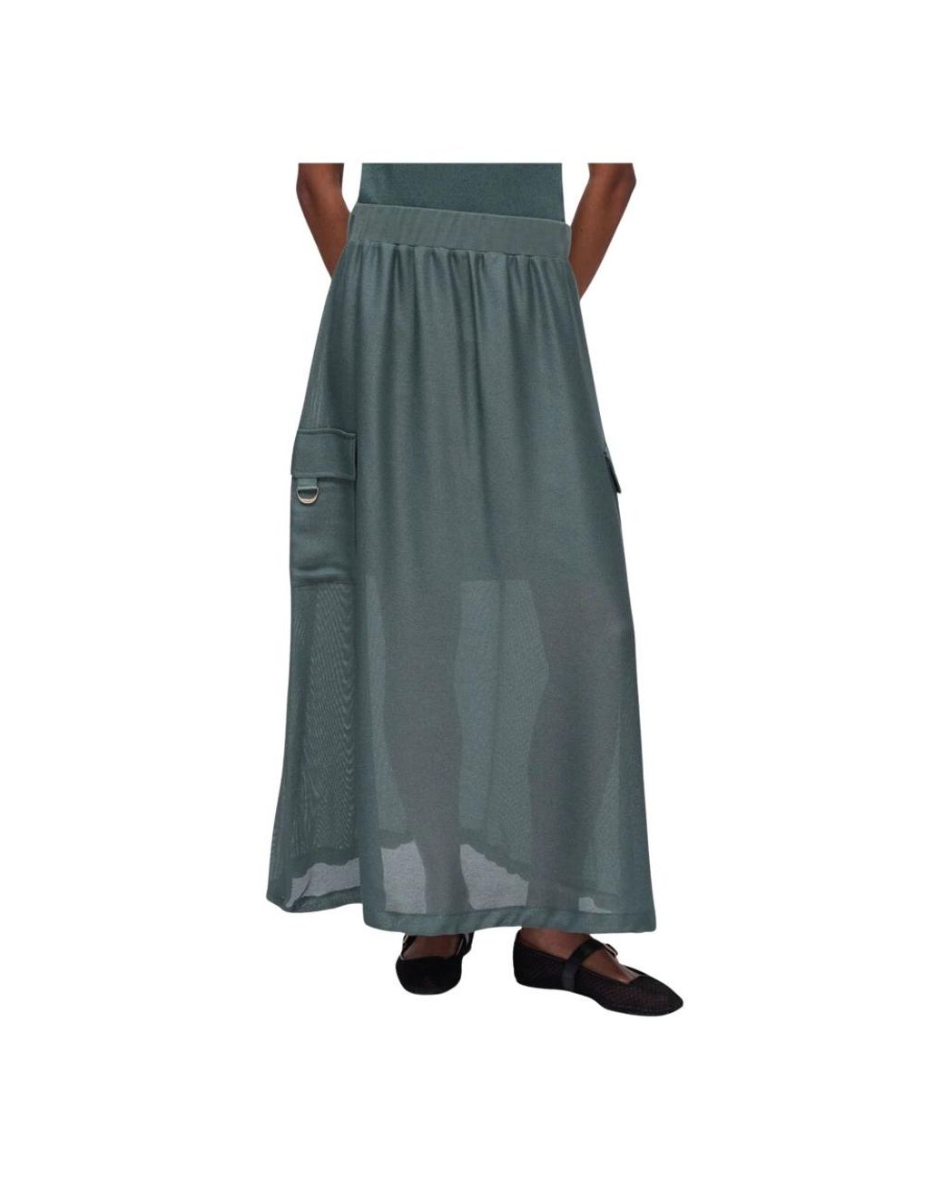 Liu Jo Green Maxi Skirts