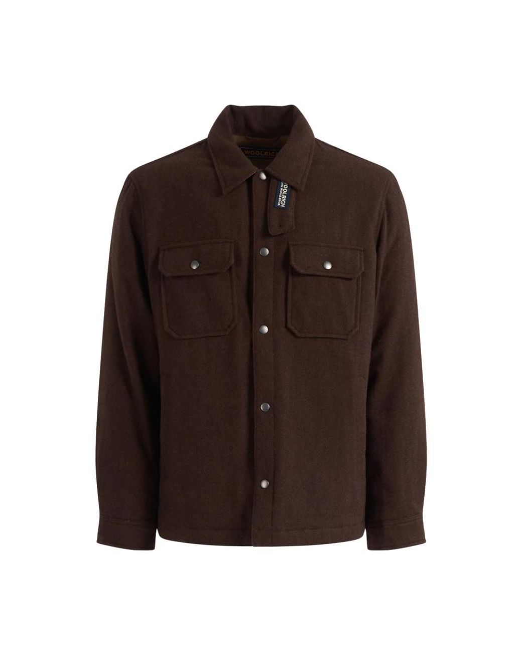 Woolrich Brown Light Jackets for men