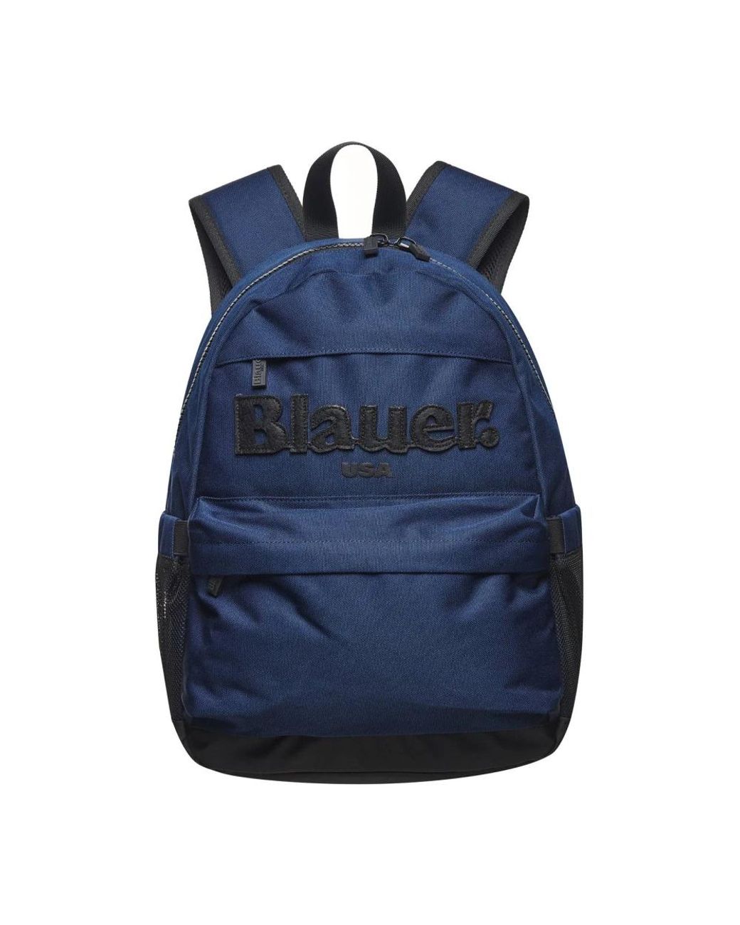 Blauer Einfacher Nylon Rucksack Blau in Blue für Herren