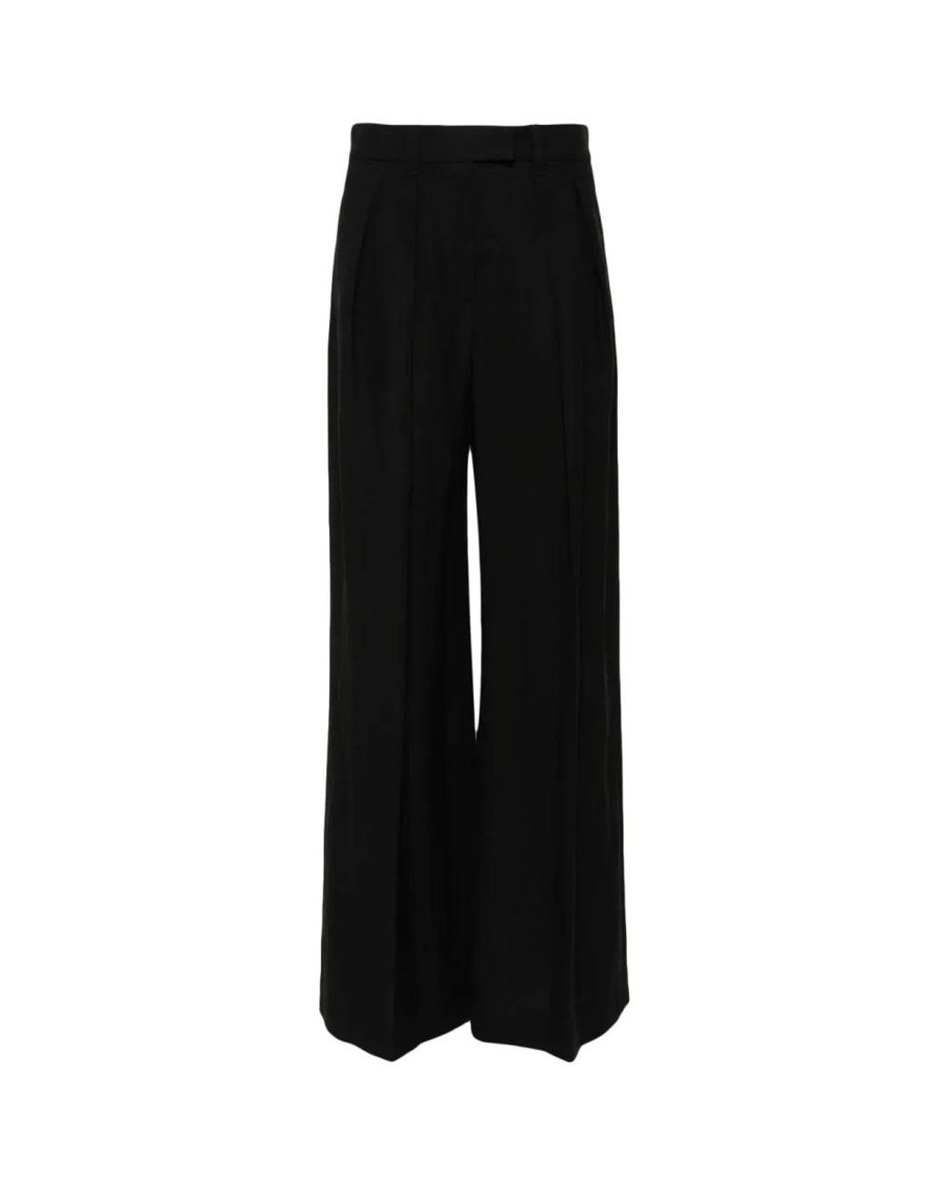 Brunello Cucinelli Black Wide Trousers
