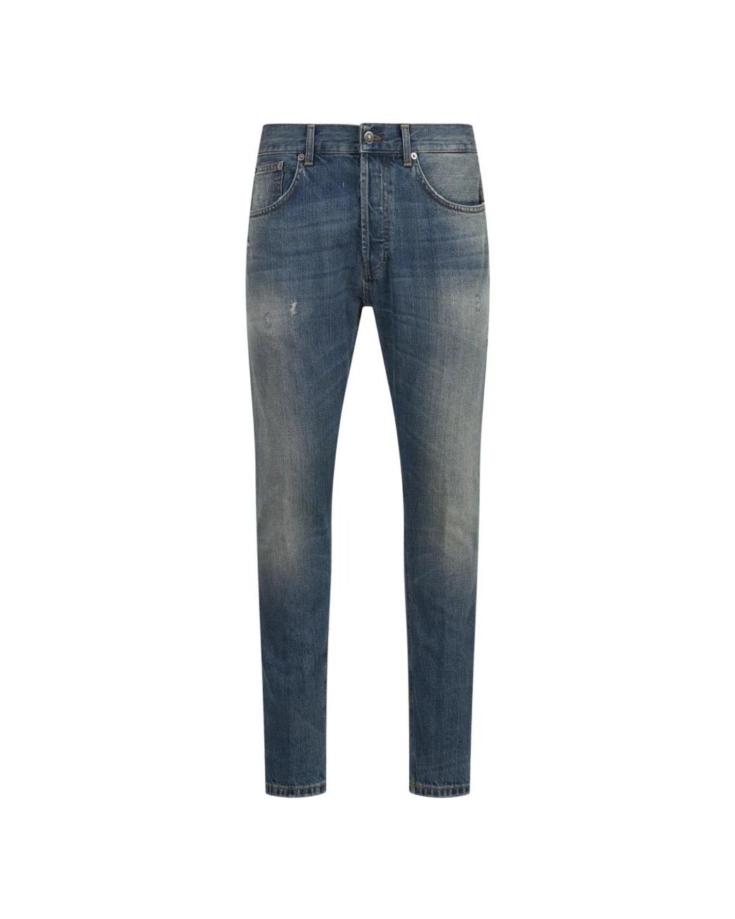 Dondup Blue Slim Fit Jeans for men
