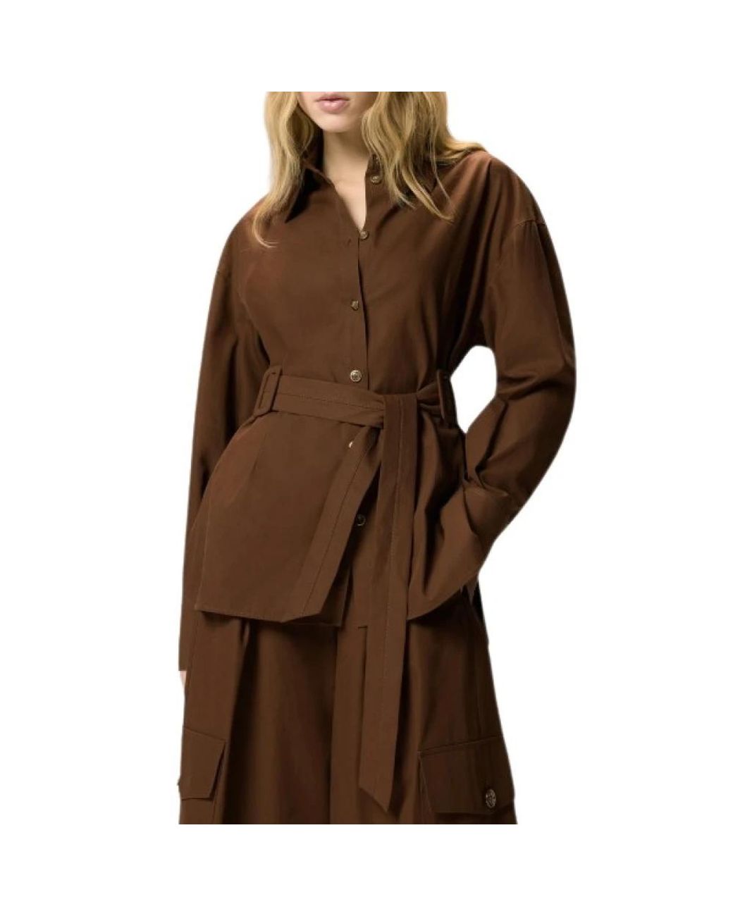 Pinko Light Jacket in het Brown