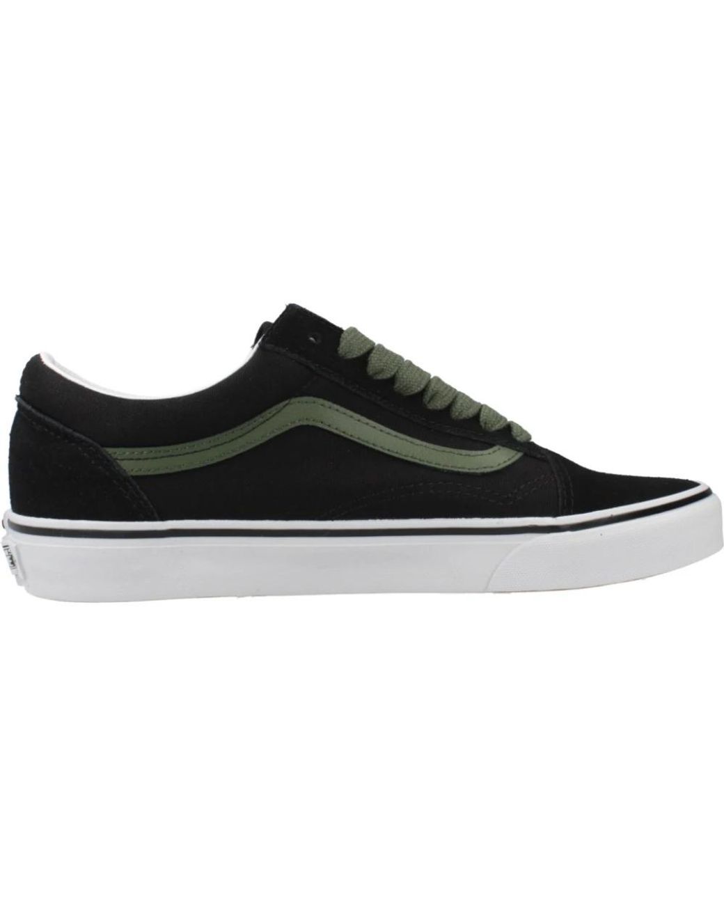 Vans Schoenen ,Zwart ,Old Skool Pop Sneakers in het Black voor heren