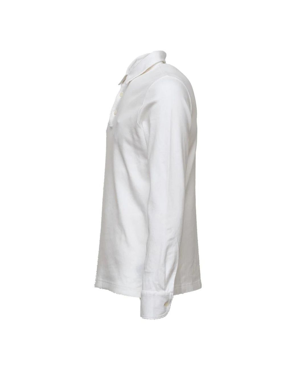 Zanone White Polo Shirts for men