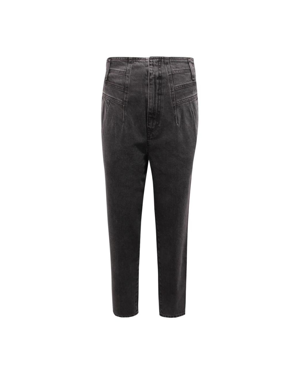 Kocca Jeans ,Zwart ,Denim Denim Broek Gemaakt in het Gray