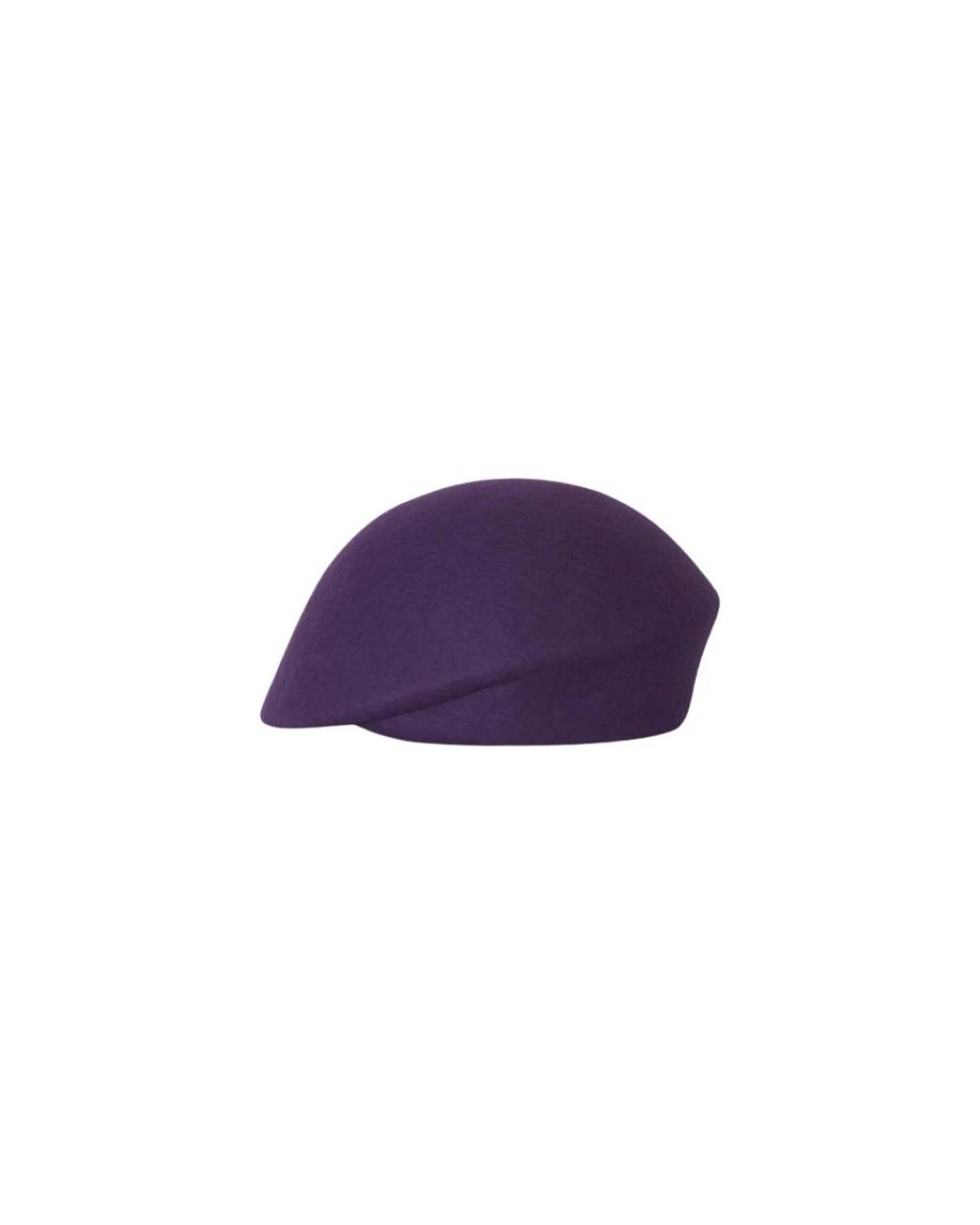 Cinzia Rocca Accessoires ,Paars ,Wol Chique Wollen Baret in het Purple