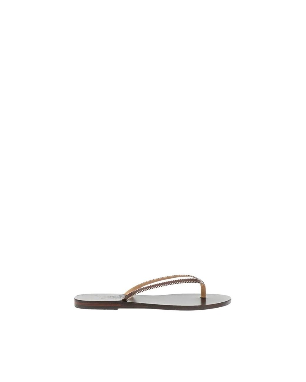 Ancient Greek Sandals Natural Flip Flops