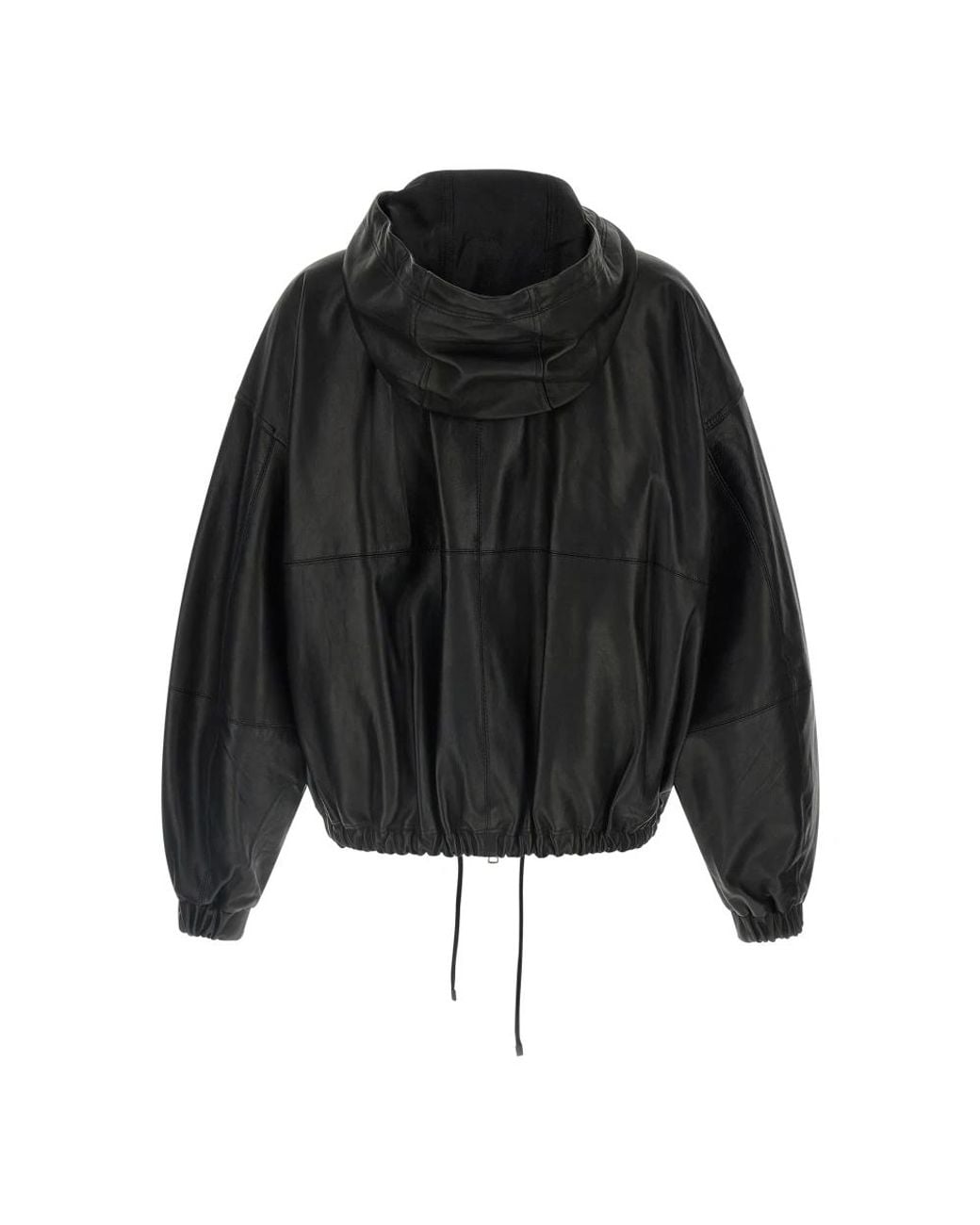 Tela Black Leather Jackets