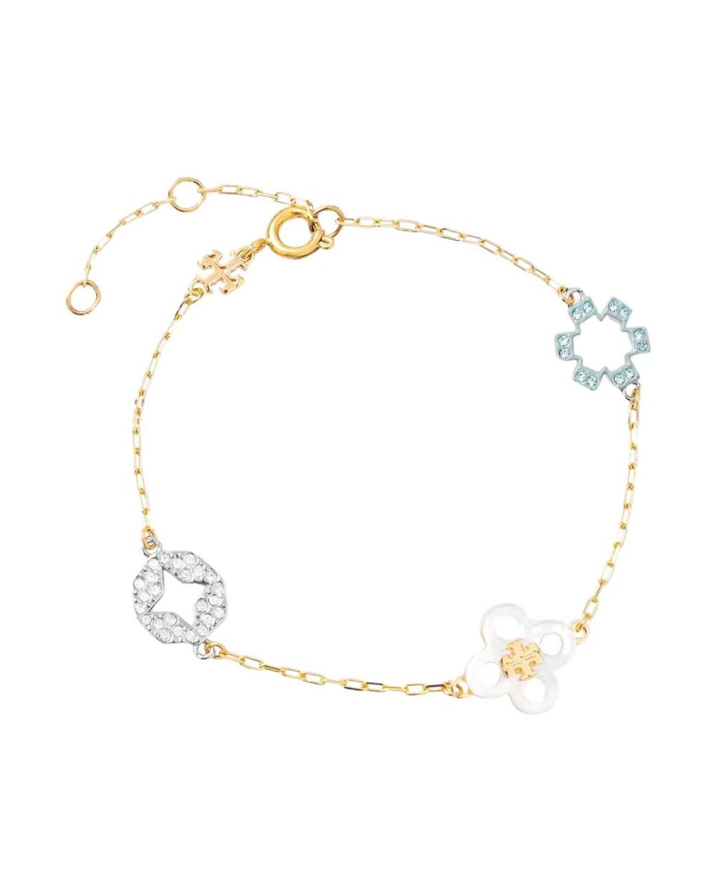 Bracelets di Tory Burch in Metallic