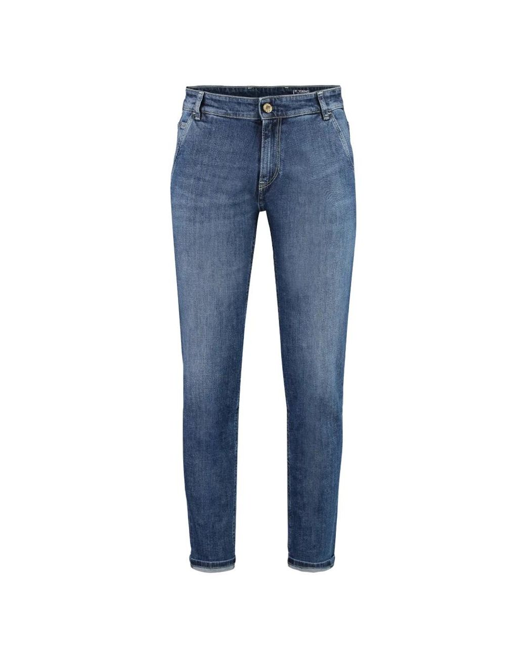 PT Torino Blue Slim Fit Jeans for men