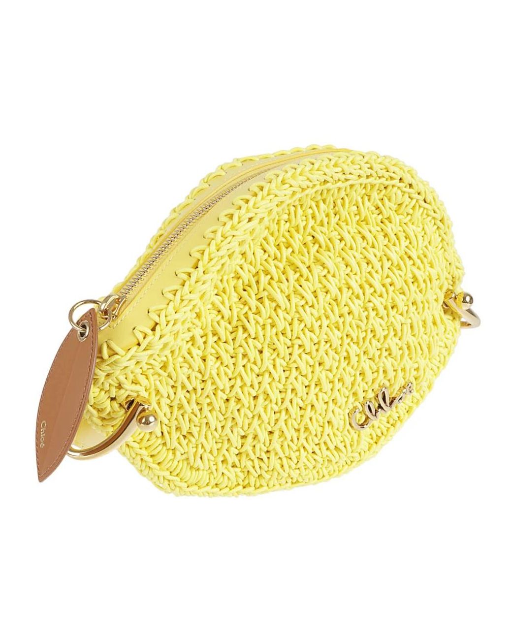 Clutches Chloé de color Yellow