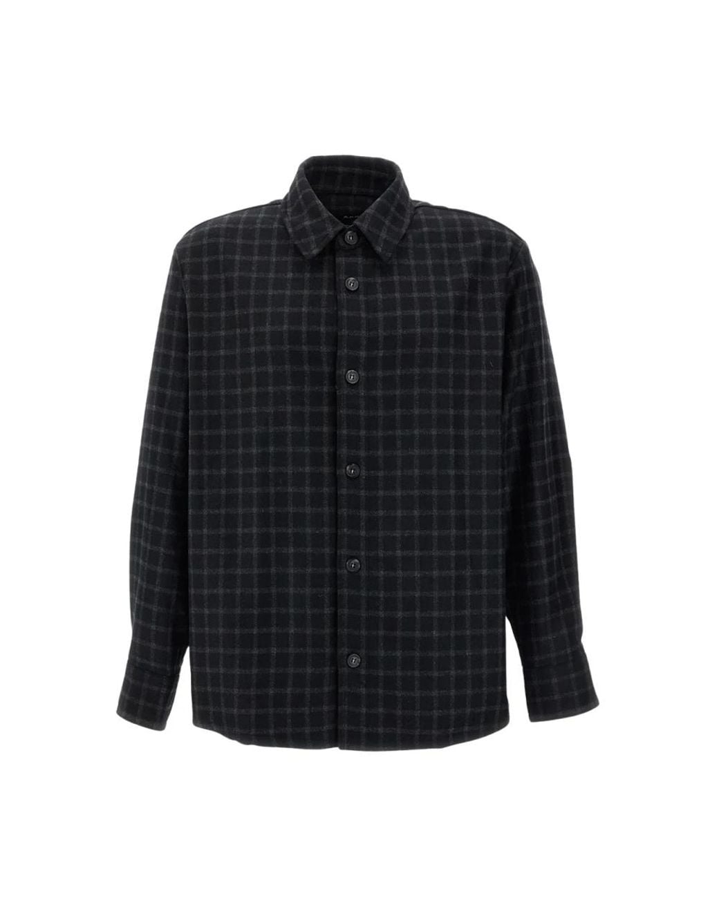 A.P.C. Blue Casual Shirts for men