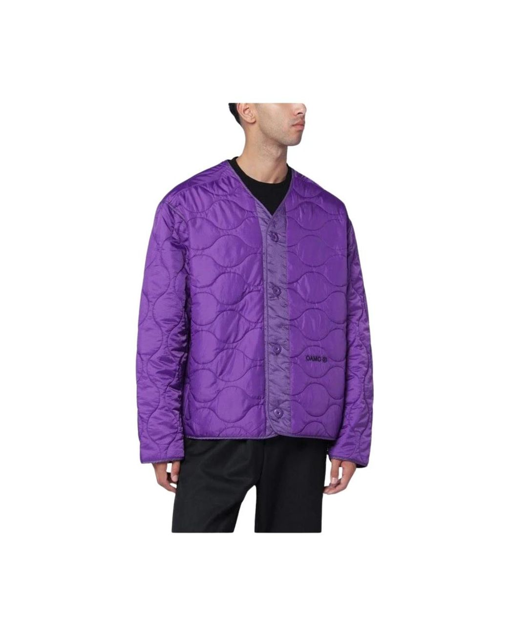 OAMC Purple Winter Jackets for men