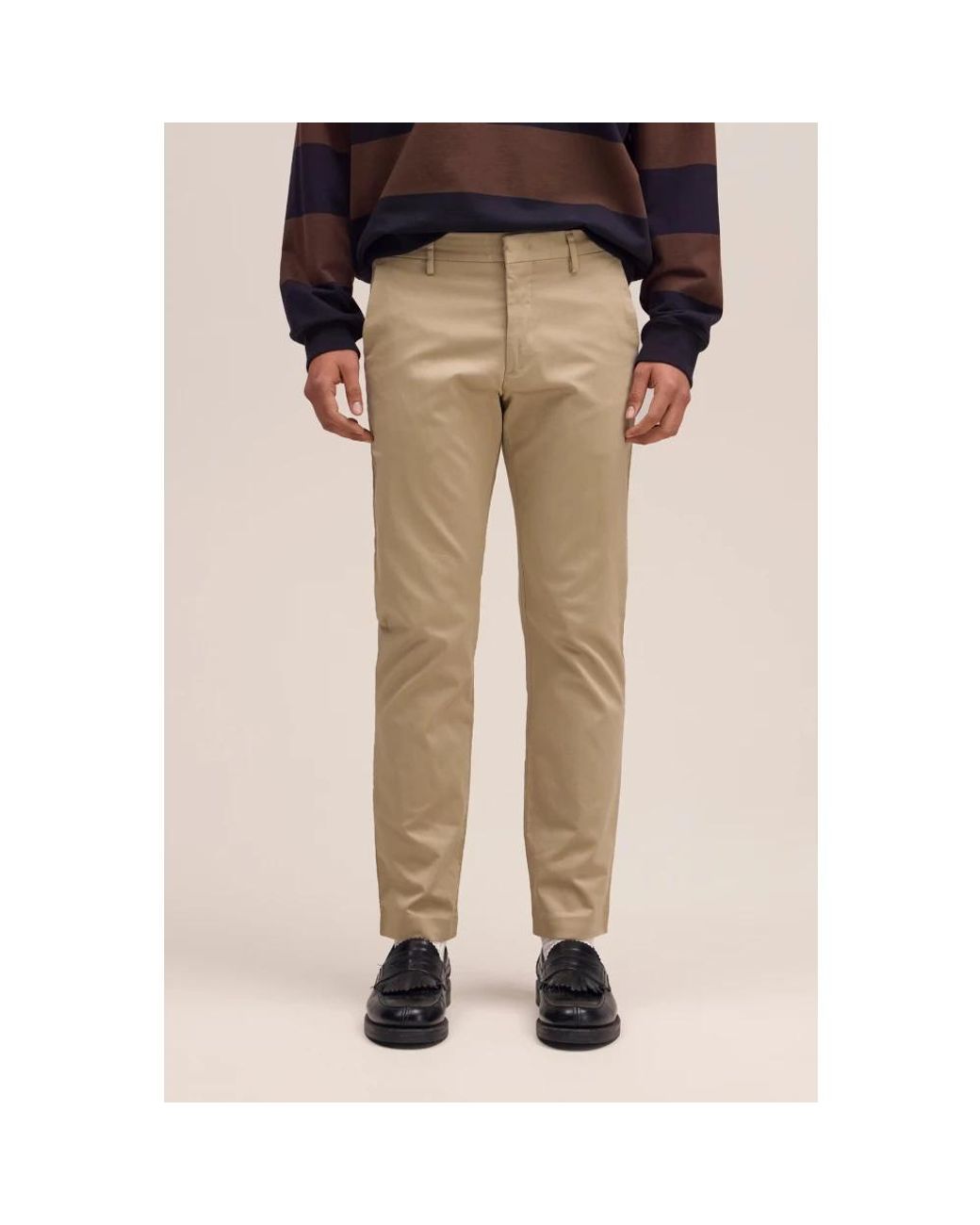 Straight Trousers NN07 de hombre de color Natural