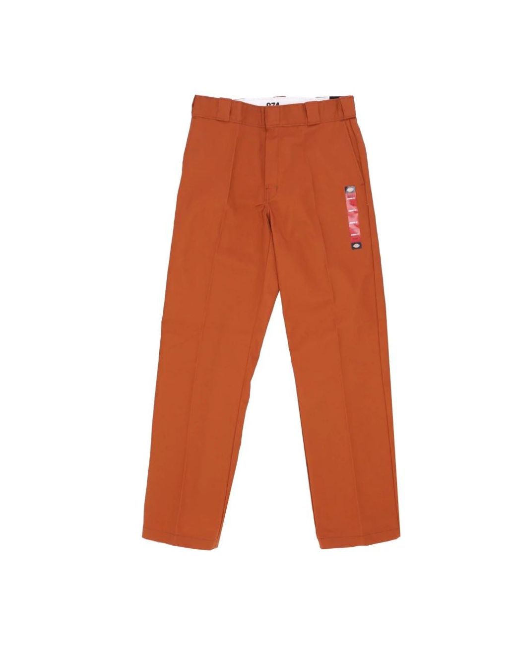Dickies Broeken ,Oranje ,Katoen Gingerbread Werkbroek in het Orange voor heren