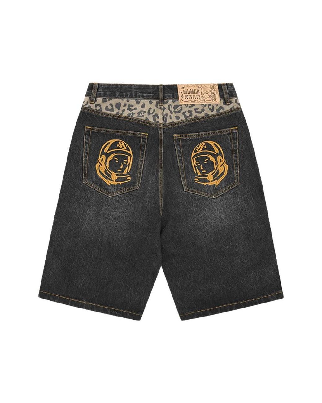 BBCICECREAM Gray Denim Shorts for men