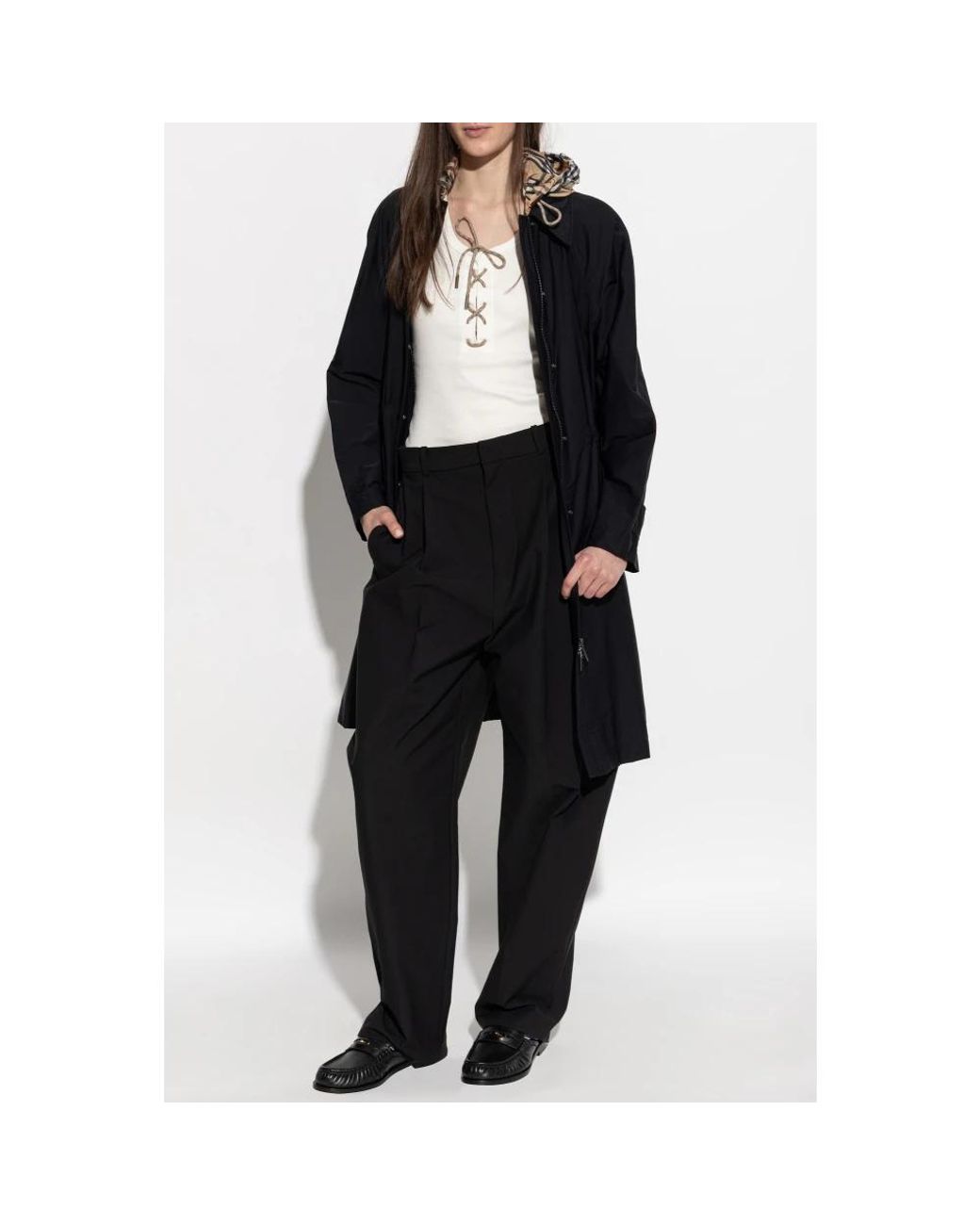 Burberry Black Parkas