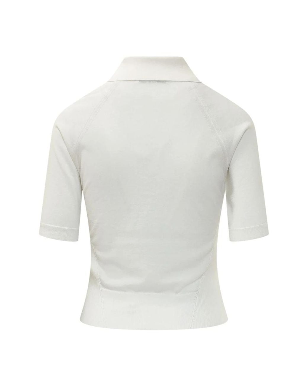 Givenchy White Polo Shirts