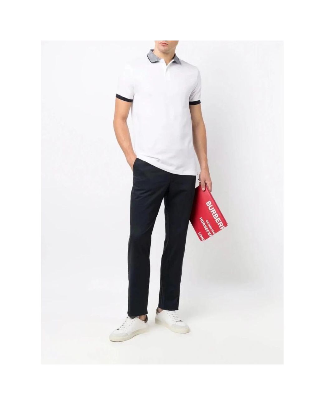 Chinos di Hackett in Blue da Uomo