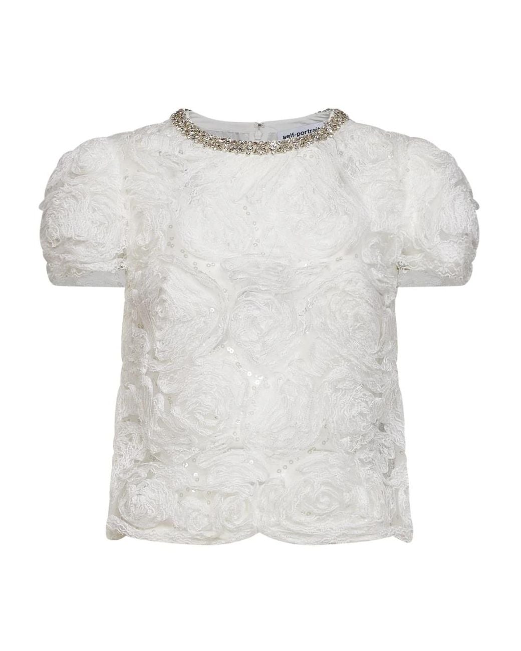Self-Portrait White Blouses