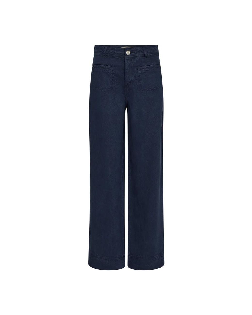 Mos Mosh Blue Wide Trousers