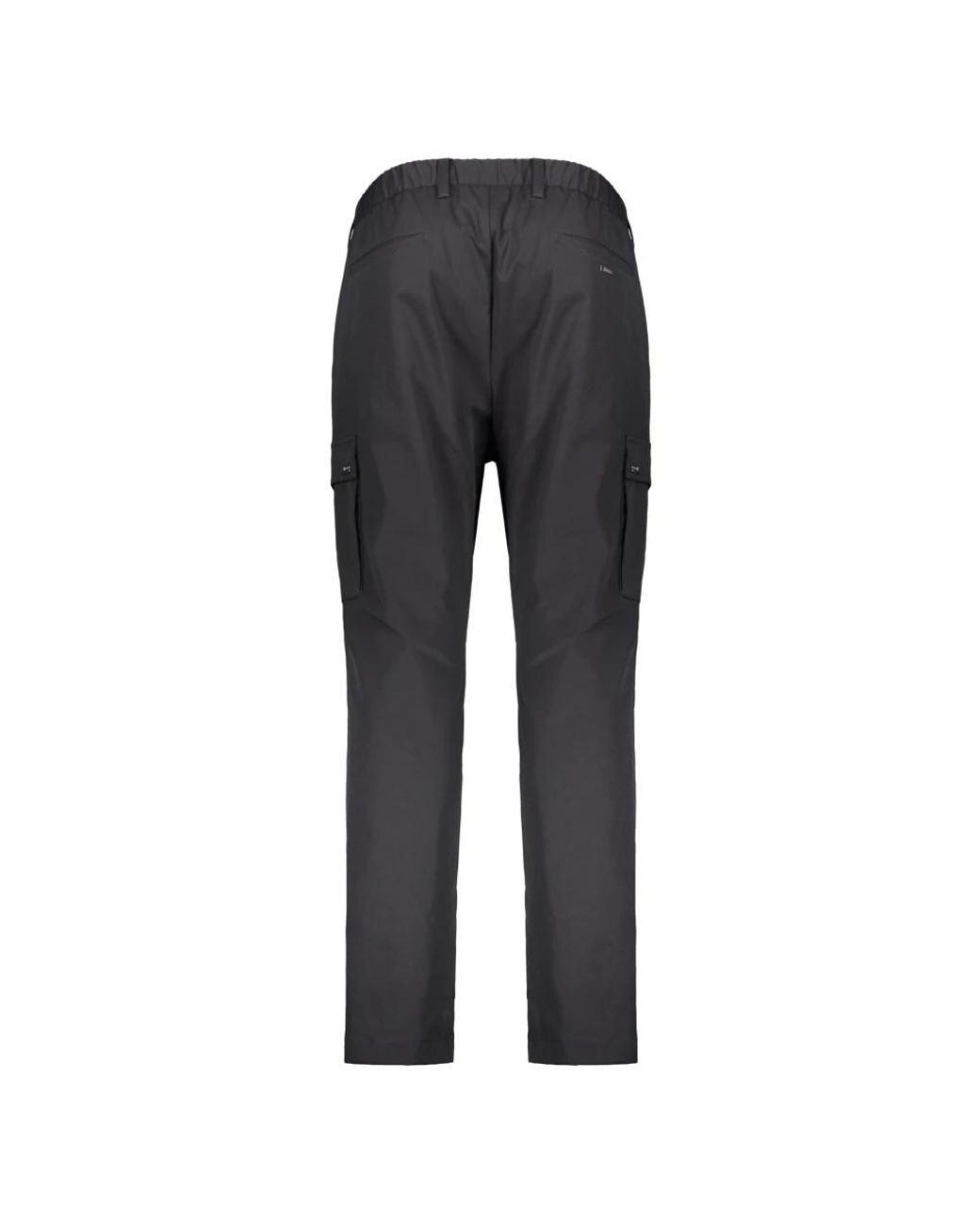 Herno Gray Slim-Fit Trousers for men
