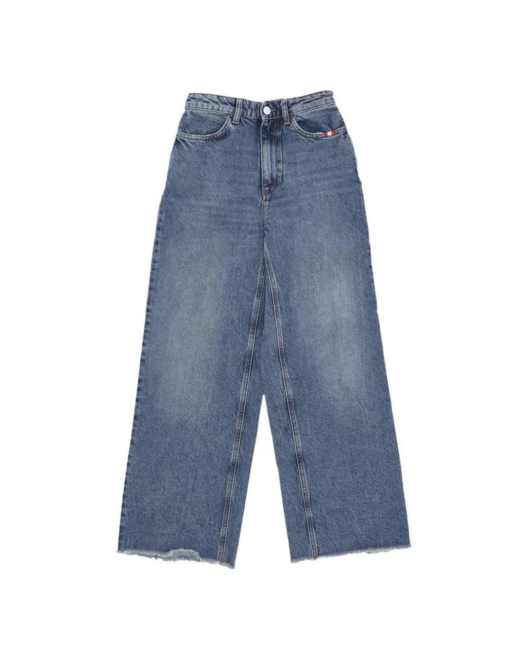 AMISH Blue Loose Fit Jeans
