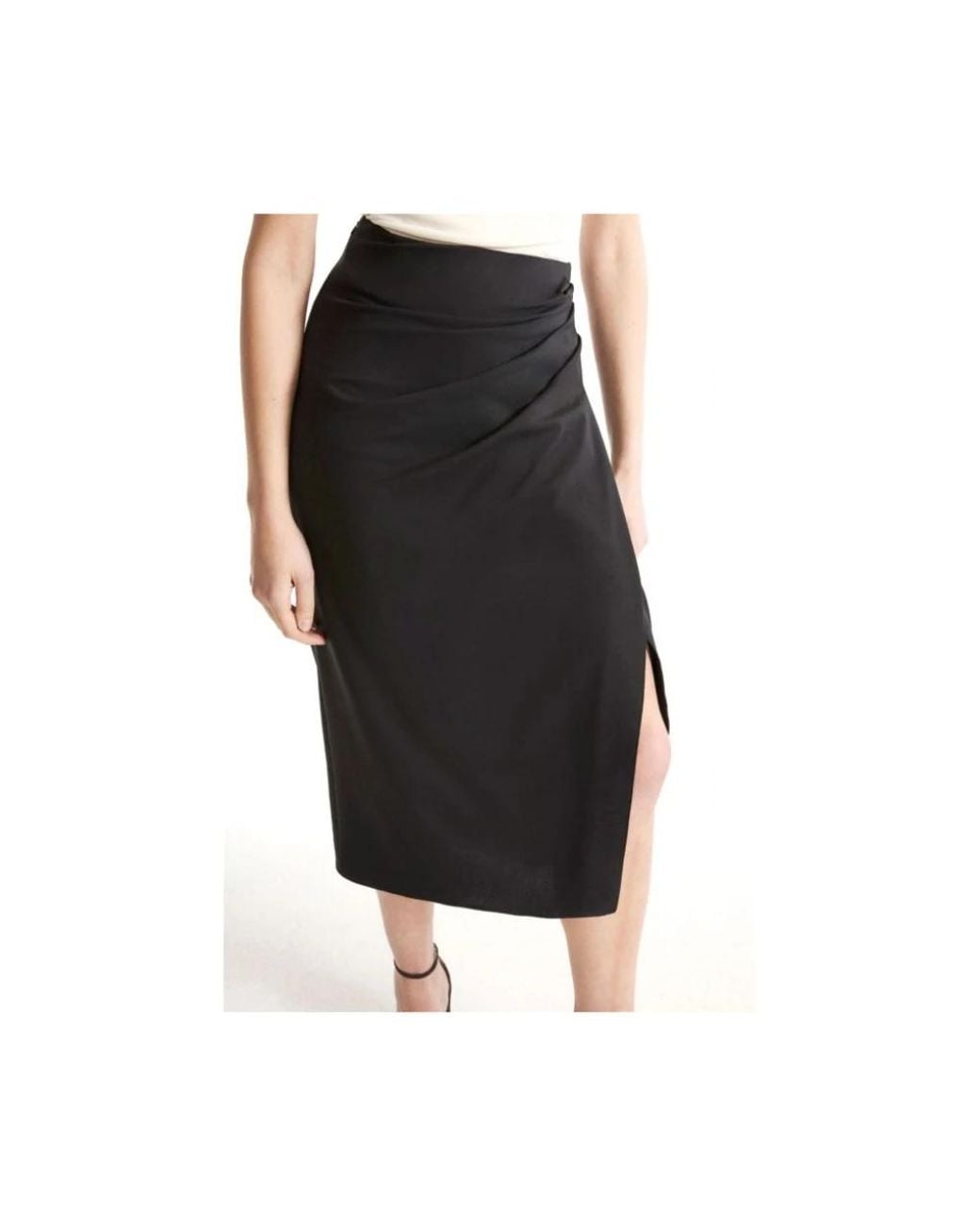 Marella Black Midi Skirts